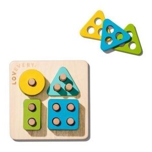 Lovevery Wooden Shape Sorting Toy